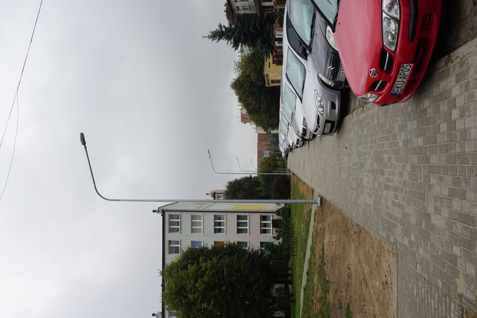 Zdjęcie do projektu Modernizacja parkingu samochodowego w rejonie bloków ulicy Wybickiego 2, 4, 6, 8